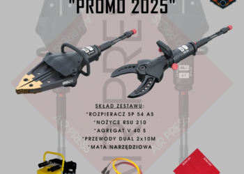 AIR PRESS Zestaw narzędzi hydraulicznych PROMO 2025