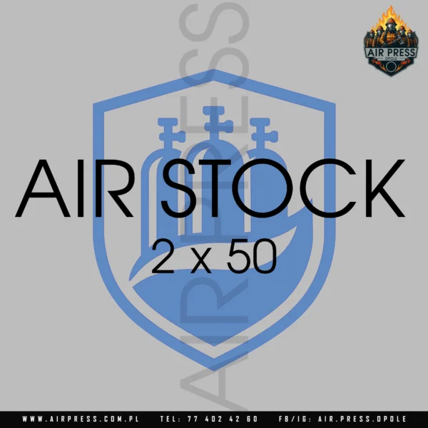 Bank powietrza 2 x 50 - AIR STOCK - NARDI PACIFIC