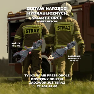 Zestaw II Narzędzi Hydraulicznych SMART-FORCE WEBER RESCUE